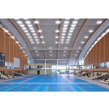 Prefab Sports Sports Space Frame Basketball Gym Structures de acero